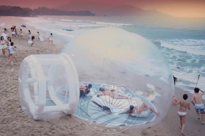 江门充气球形帐篷